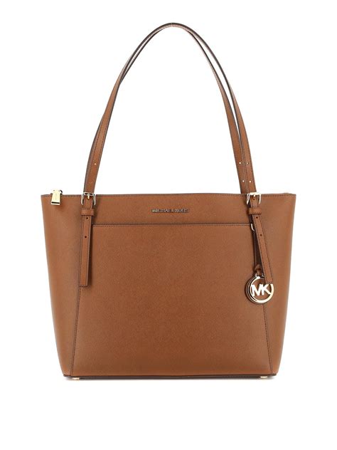 michael kors tote voyager|Michael Kors large saffiano tote.